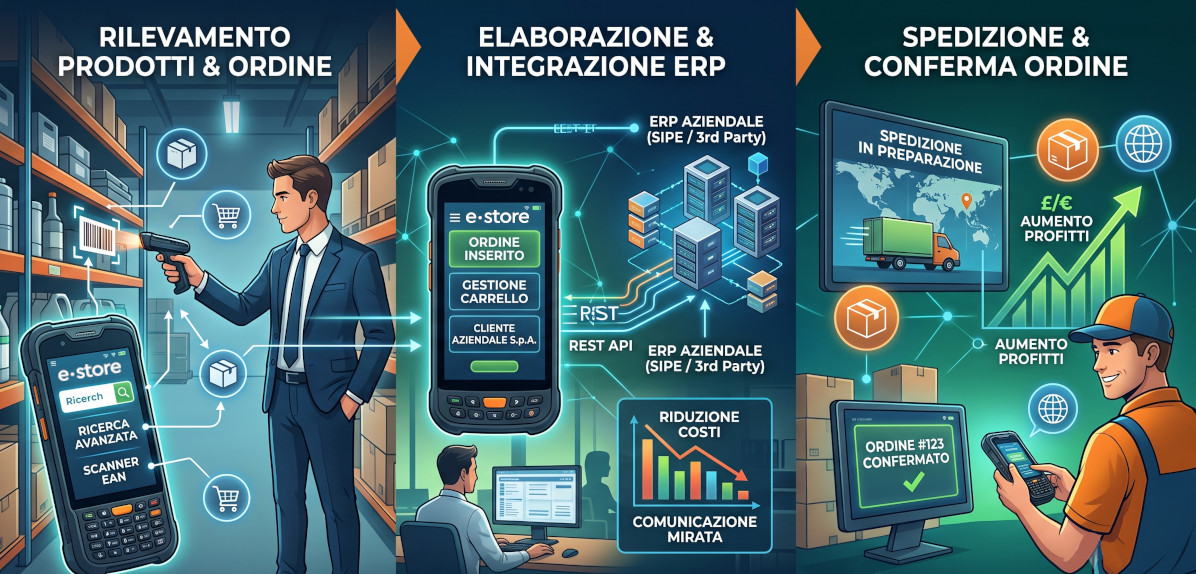 fasi della soluzione e-store