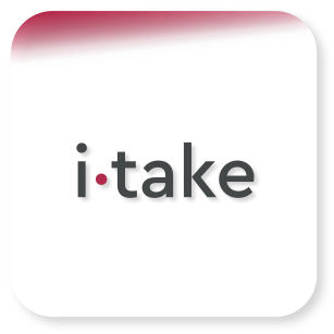 logo web app i-take